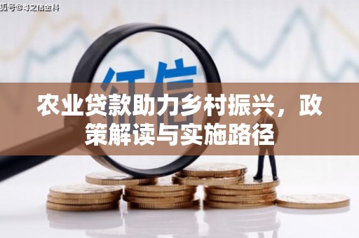 韶关农业贷款助力乡村振兴，政策解读与实施路径