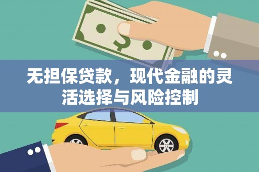 卧龙无担保贷款，现代金融的灵活选择与风险控制