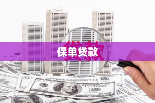 洛阳保单贷款