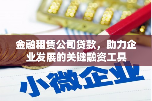西海岸金融租赁公司贷款，助力企业发展的关键融资工具