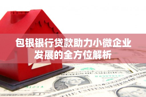 麻江包银银行贷款助力小微企业发展的全方位解析