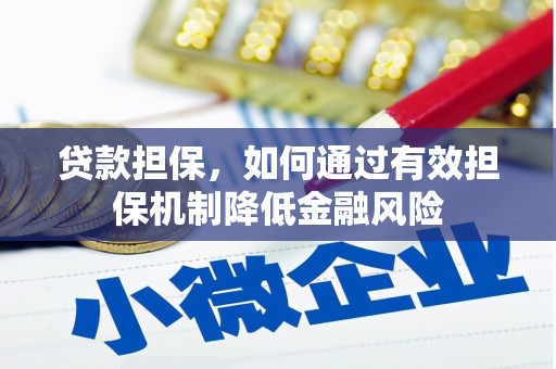 和布克赛尔贷款担保，如何通过有效担保机制降低金融风险