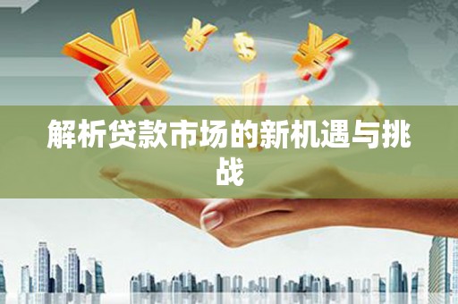 淄博解析贷款市场的新机遇与挑战